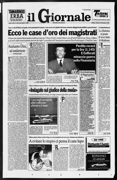 Il giornale : quotidiano del mattino